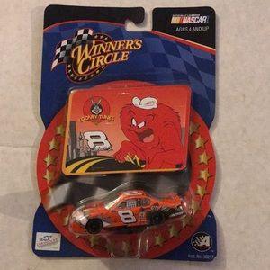 Winner’s circle NASCAR cars